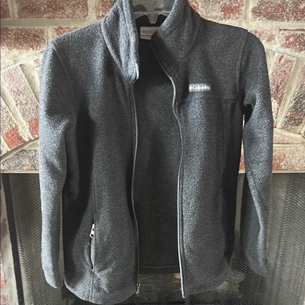 Columbia Charcoal Fleece Jacket